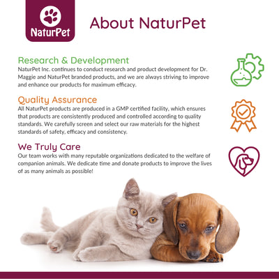 NaturPet - Gouttes auriculaires pour chiens Infection de l'oreille 30 ml