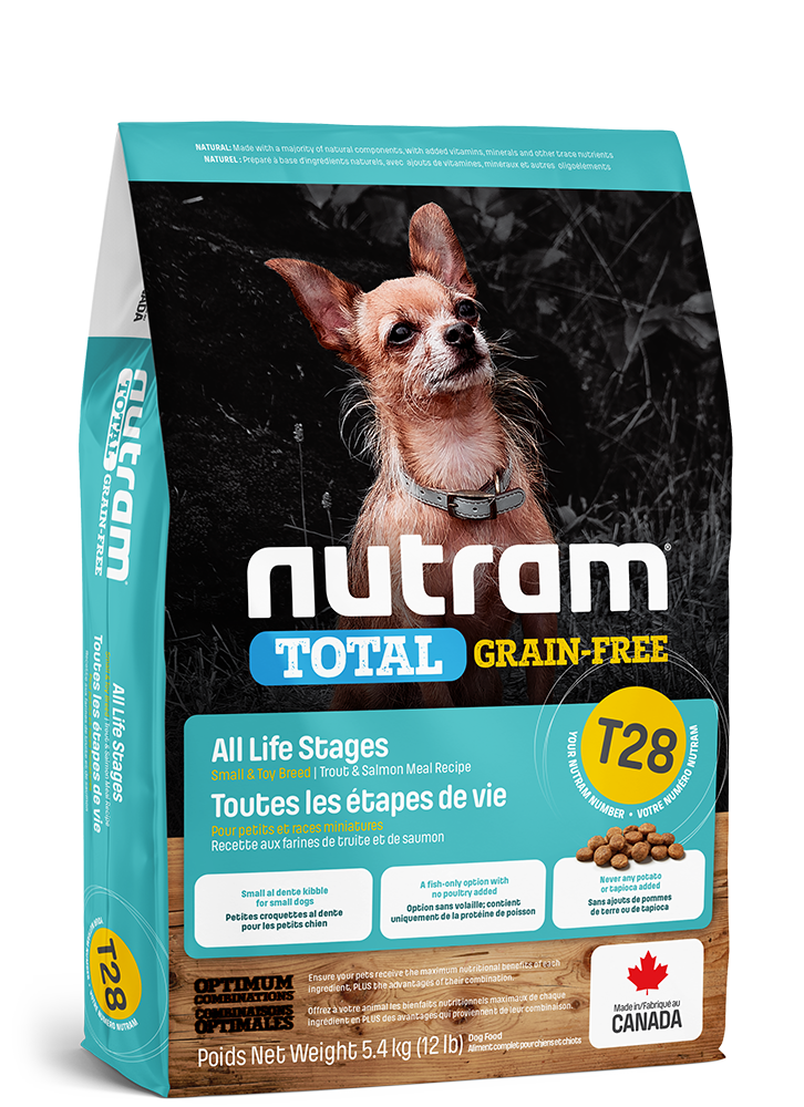 Nutram T28 - Salmon & Trout Grain Free Small Bites