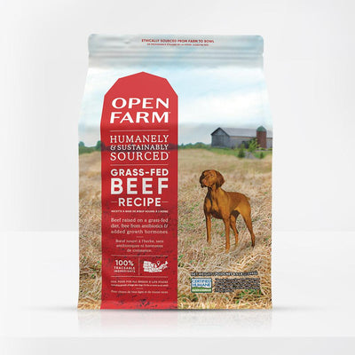 Open Farm for Dogs - Nourriture sèche au bœuf nourri à l'herbe