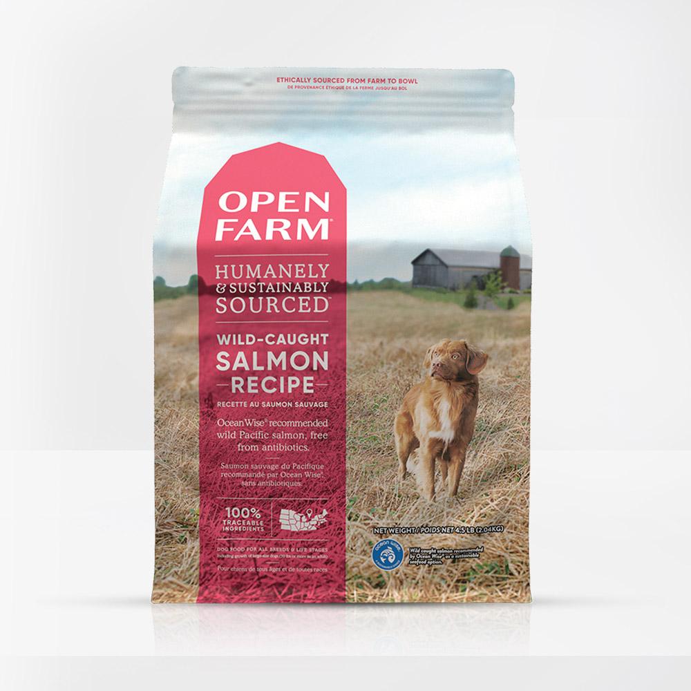 Open Farm for Dogs - Nourriture sèche au saumon sauvage