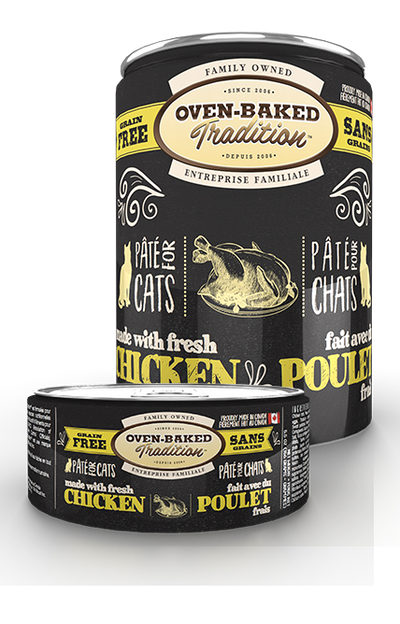 Oven Baked Tradition Adult Chicken Grain Free Wet Can Dog