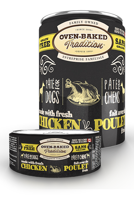 Oven Baked Tradition Adult Chicken Grain Free Wet Can 