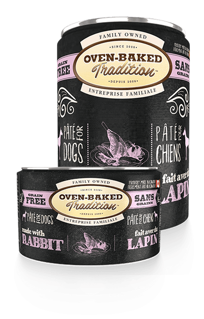 Oven Baked Tradition Adult Rabbit Grain Free Wet Can Dog