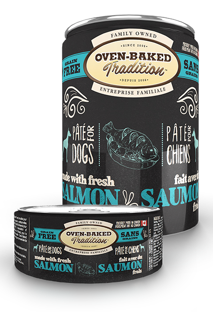 Oven Baked Tradition Adult Salmon Wet Can Dog Grain Free