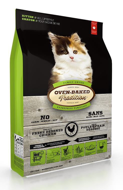 Oven Baked Tradition Kitten Chicken Dry Food Bag