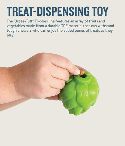Planet Dog - Orbee tuff Artichoke Treat Dispensing Chew Toy