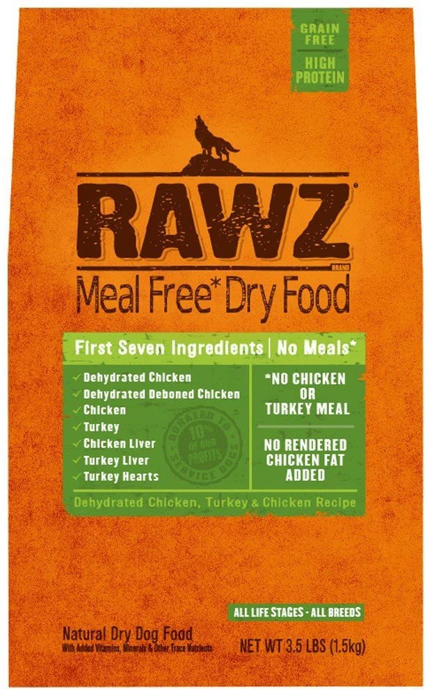 Rawz - dog food - dry chicken 10lb- lesangesmtl pet store montreal best dog food