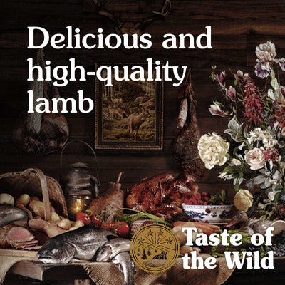 Taste of the Wild Dogs - Sierra Mountain Canine avec agneau en sauce