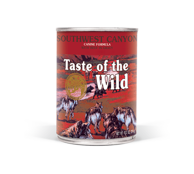 Taste of the Wild Dogs - Southwest Canyon Canine avec boeuf en sauce