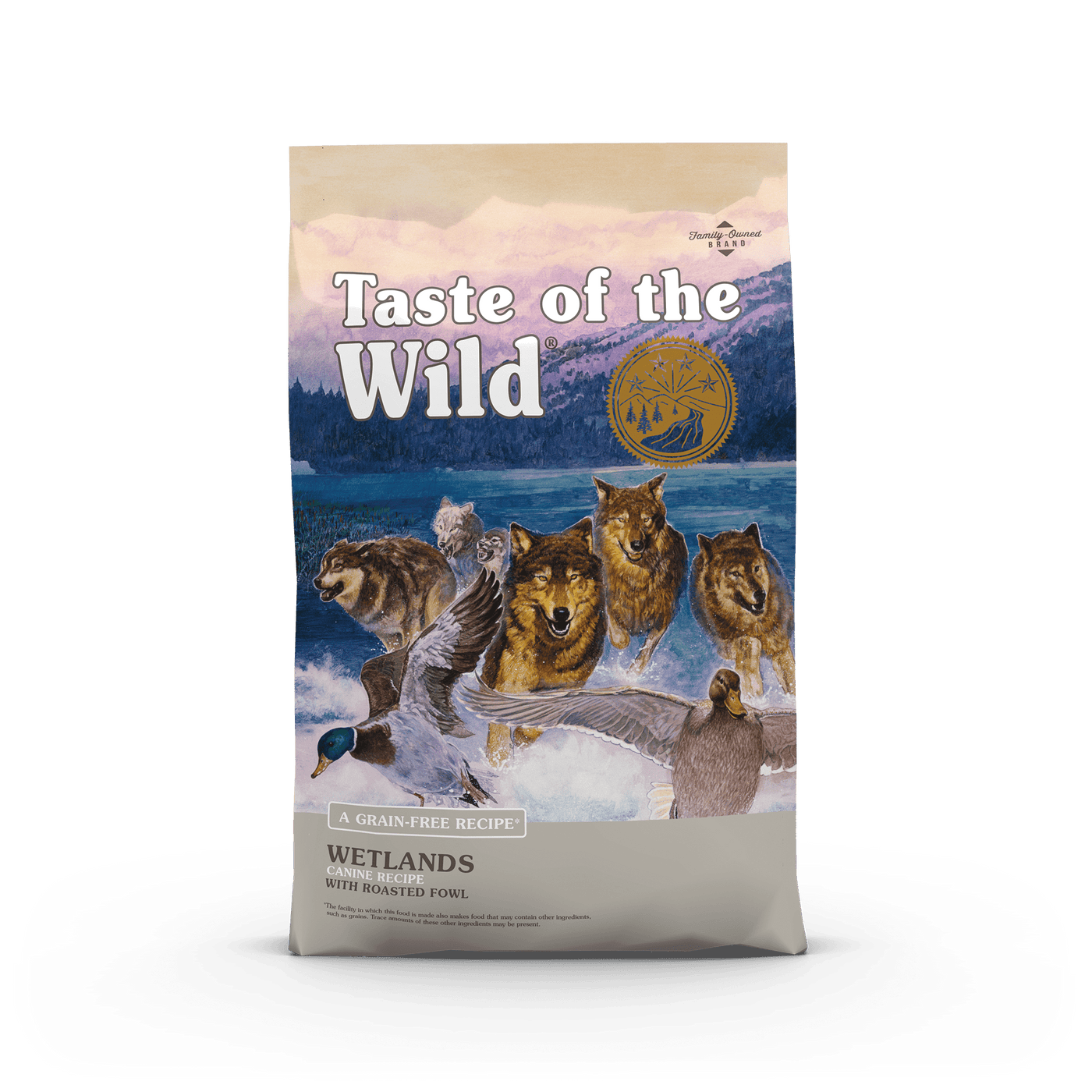 Taste of the Wild Dogs - Zones humides avec canard, caille et dinde