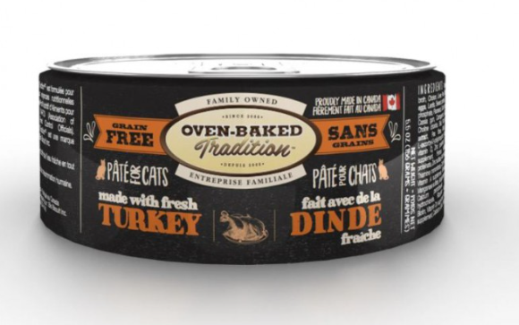 Oven-Baked Tradition - Adult Turkey Paté for Cats