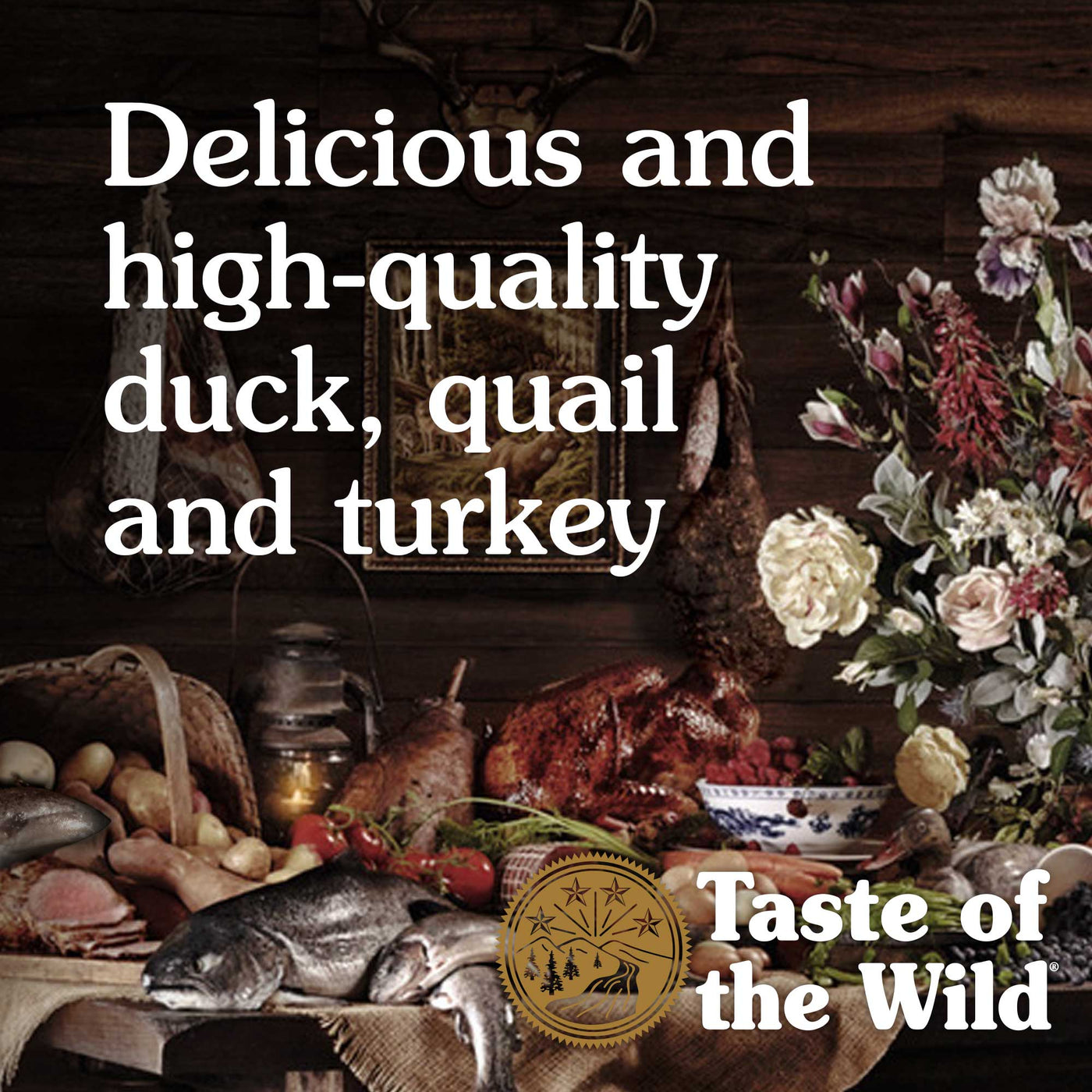 Taste of the Wild Dogs - Wetlands Canine avec volaille en sauce