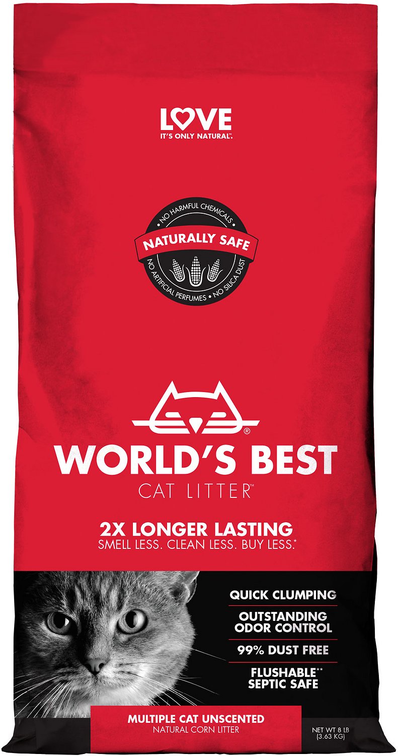 World's Best Cat Litter Multiple Cat Formula - Unscented
