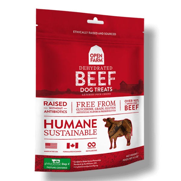 Open Farm for Dogs - Dehydrated Beef Treats (4.5oz)