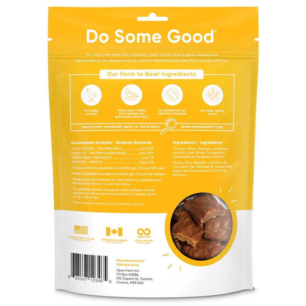 Open Farm for Dogs - Friandises au poulet déshydratées (4,5 oz)