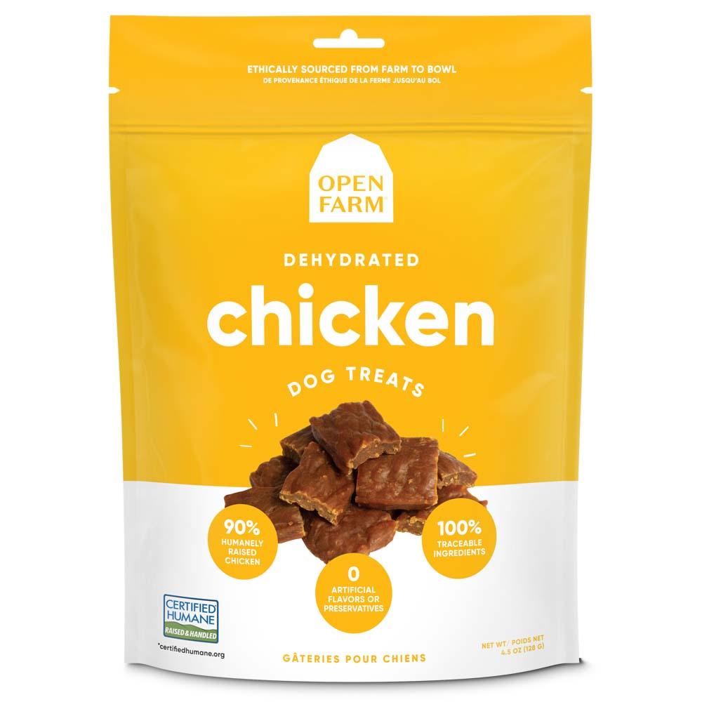 Open Farm for Dogs - Friandises au poulet déshydratées (4,5 oz)