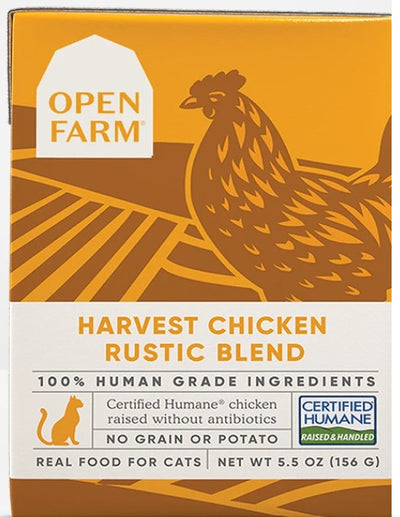 Open Farm for Cats - Harvest Chicken Rustic Blend Stew
