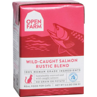Open Farm for Cats - Ragoût rustique de saumon sauvage 