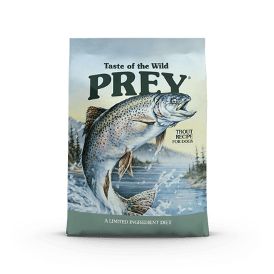 Taste of The Wild Prey Dog - Trout for all Life stages