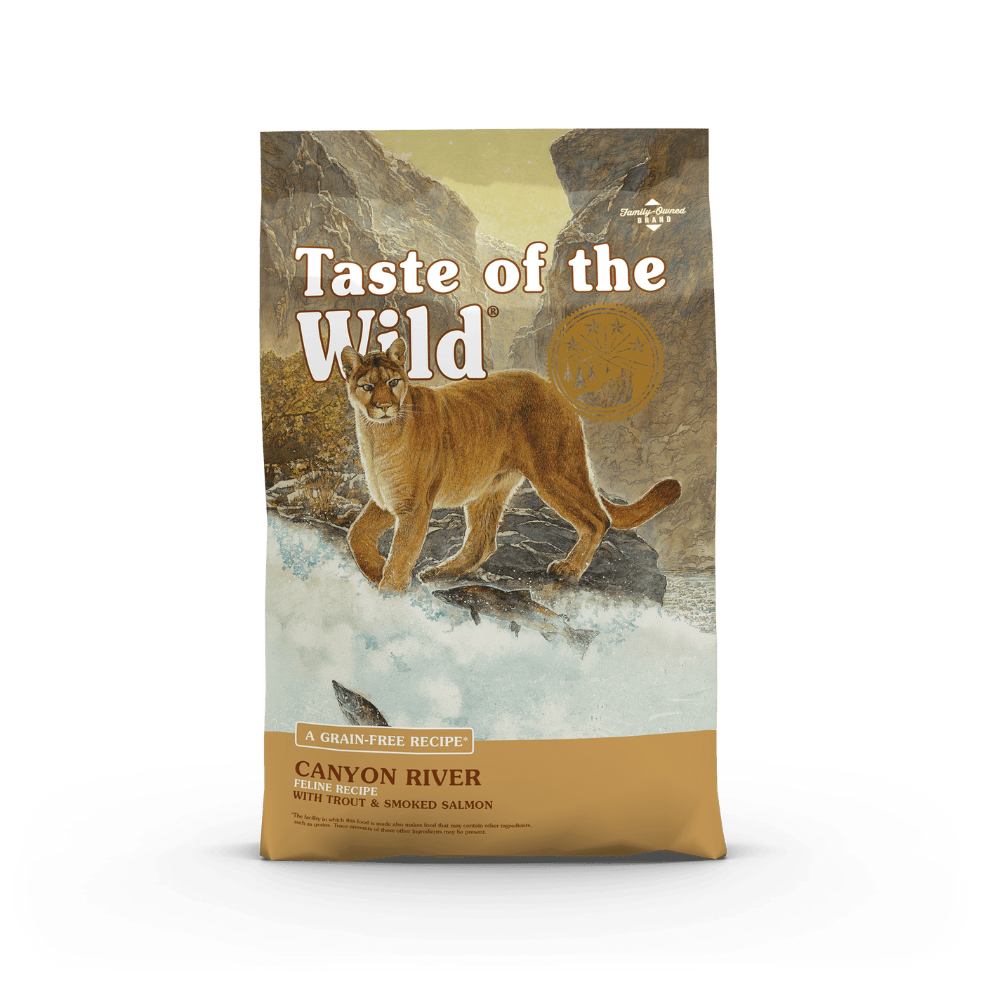 Taste of the Wild Cats - Canyon River avec nourriture sèche à la truite et au saumon fumé