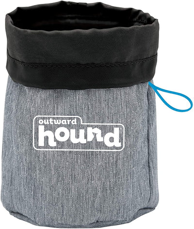 Outward Hound - Bol de voyage pour chien et fourre-tout à friandises