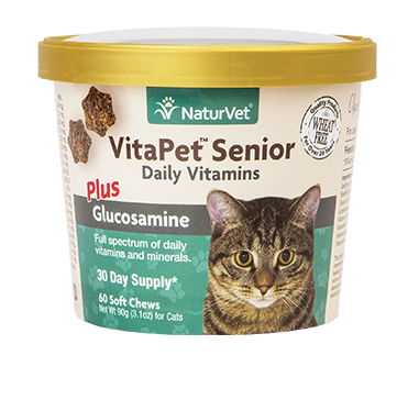 vitapet senior cat daily vitamins glucosamine 